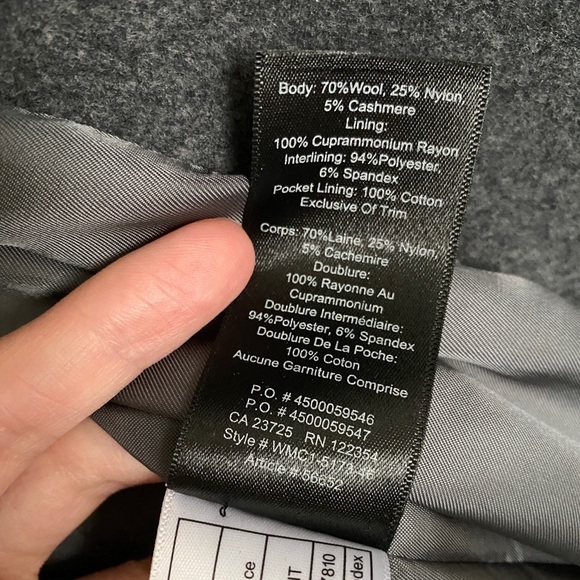 Aritzia Babaton Calloway Wool Cashmere Coat - Picture 9 of 14